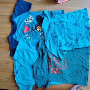 🎉Jumping Beans Kids Short Sleeve Tees - Blue and Teal